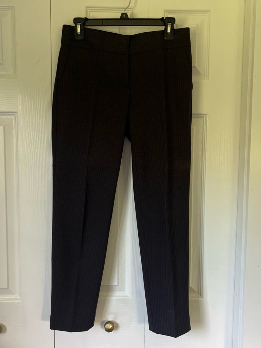 Loft checkered Marisa pant
